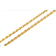 22K Gold Gopi Bell Cut Chain